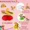 Cinco De Mayo Decorations Honeycomb Centepieces, 12Pcs Fiesta Mexican Themed Taco Table Decorations Mexican Centerpieces for Tables for Fiesta Mexican Cinco De Mayo Birthday Party Decorations